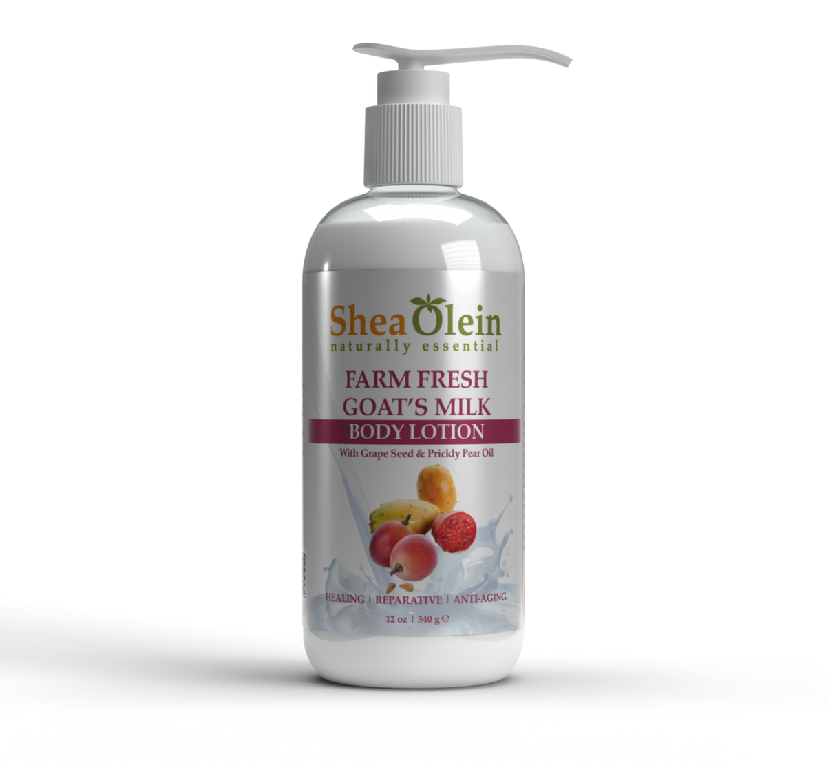Farm Fresh Goat's Milk Body Lotion with Grape Seed & Prickly Pear Oil