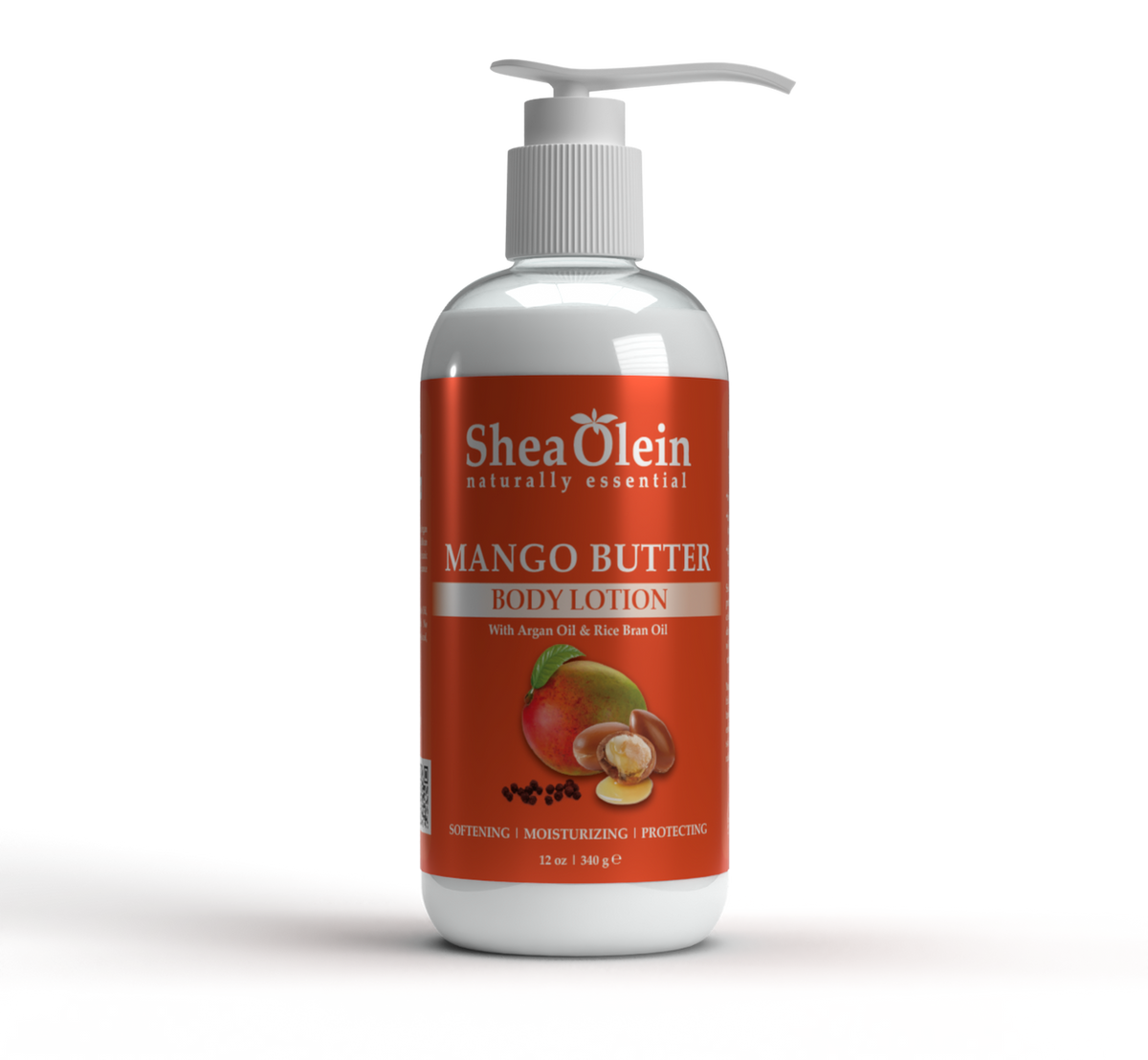 Mango Butter Body Lotion with Argan Oil & Rice Bran Oil