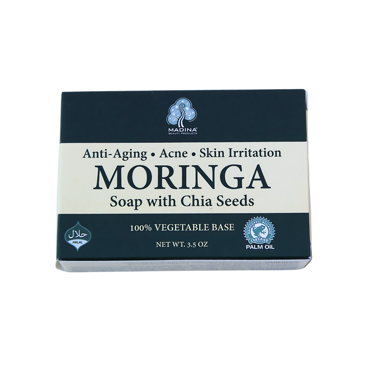 Moringa Soap with Chia Seeds 