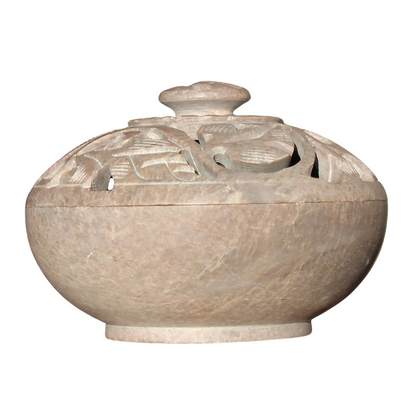 Stone Incense, Resin, & Potpourri Burner – Multi-Purpose Fragrance Tool