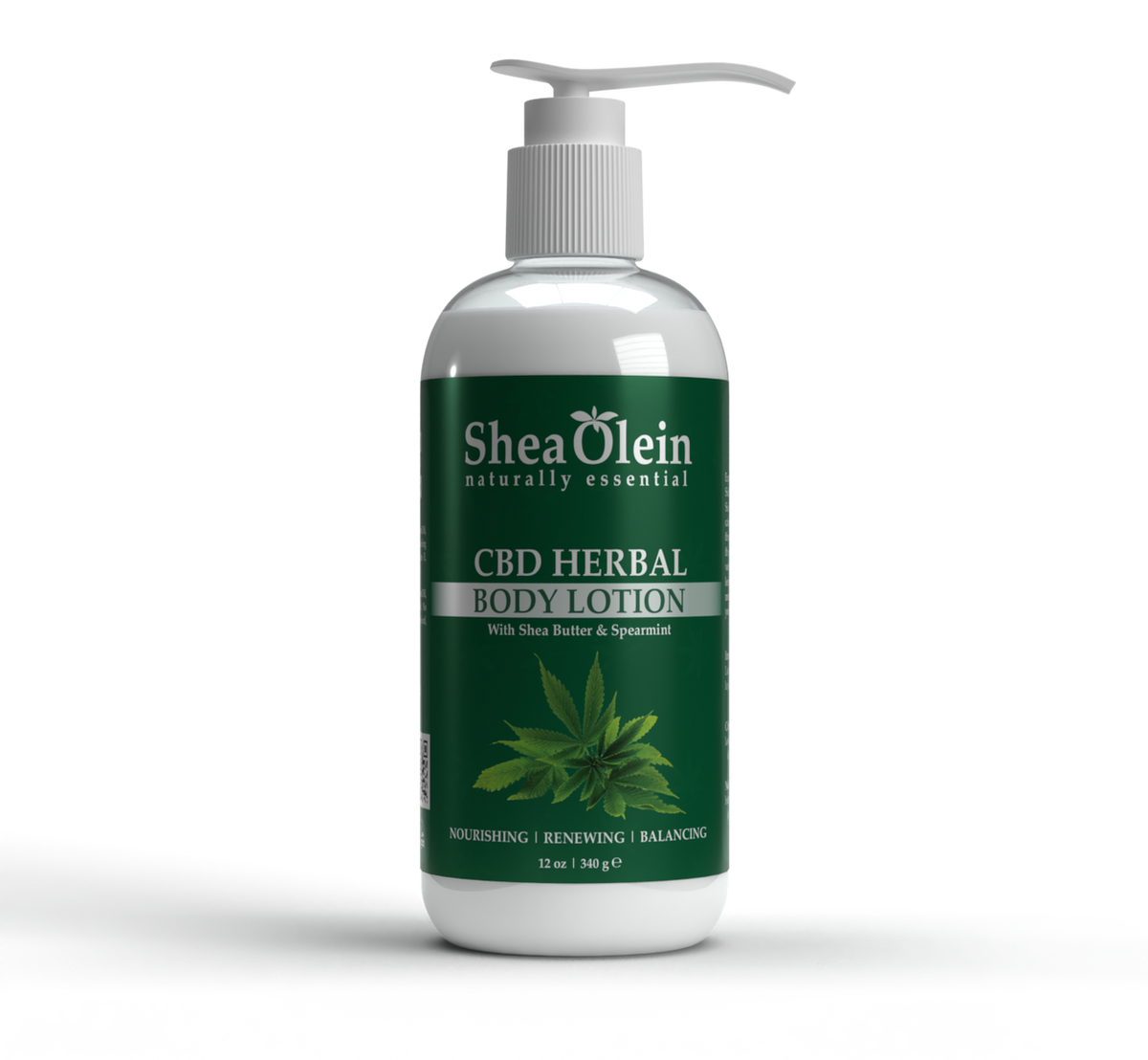CBD Herbal Lotion With Peppermint, Sage & Lemon Peel