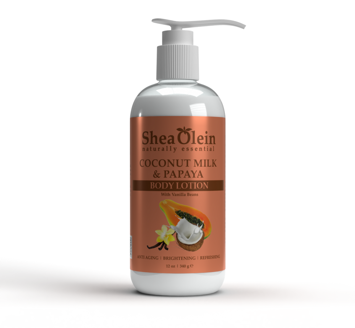 Coconut Milk & Papaya Body Lotion with Vanilla Beans