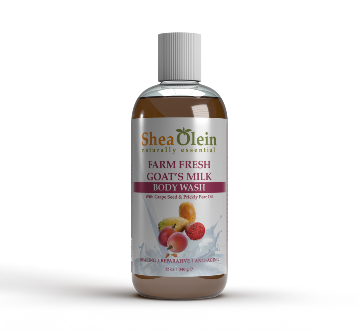 Farm Fresh Goat's Milk Body Wash with Grape Seed & Prickly Pear Oil